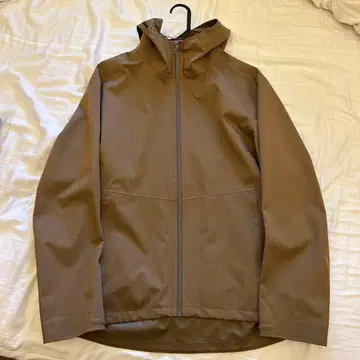 UNIQLO 브라운 블록테크 후드티 XL