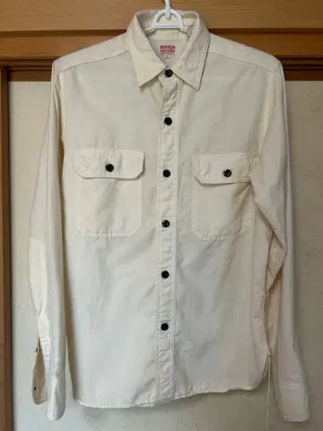 HERCULES 화이트 워크 셔츠 젤라 복각 헤라클레스