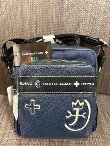 CASTELBAJAC 네이비 숄더백