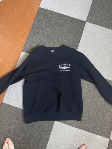 AVIREX 블랙 트레이닝복 USA