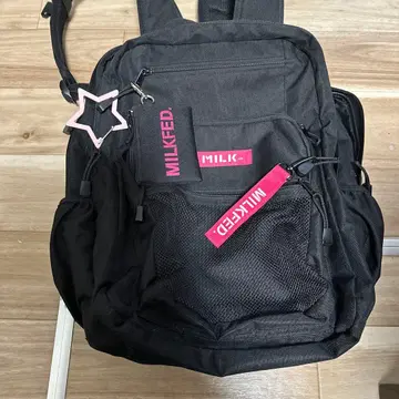 MILKFED. 블랙 백팩