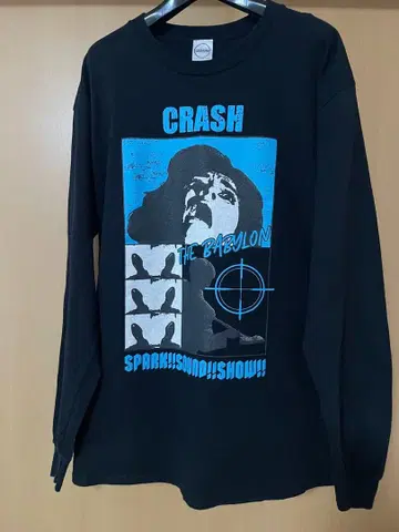 SPARK!!SOUND!!SHOW!! TOUR '음악' 긴팔 T 블랙