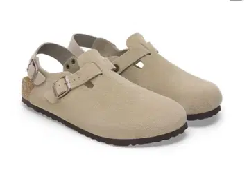 BIRKENSTOCK Tokio II Suede 42 Taupe