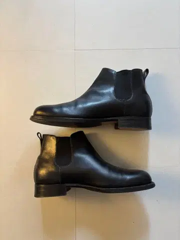 J.M.WESTON '700' 쇼트 사이드 고어 부츠 6D