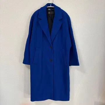ZARA 롱 코트 XS 파랑