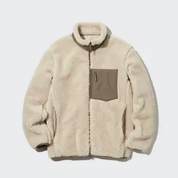 초특가! UNIQLO 보아 자켓 방풍 베이지 M