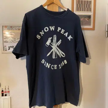 스노우피크 저널 스탠다드 T셔츠 네이비