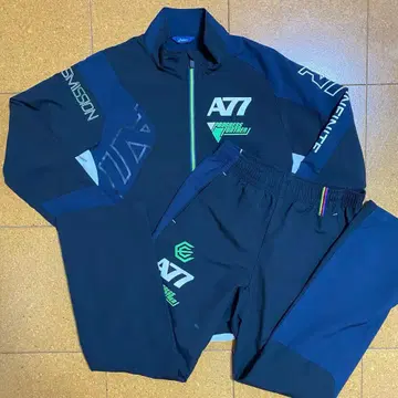 asics A77 저리 상하의 세트