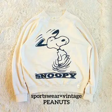 복각 스누피 Sportswear 맨투맨 빈티지 피넛