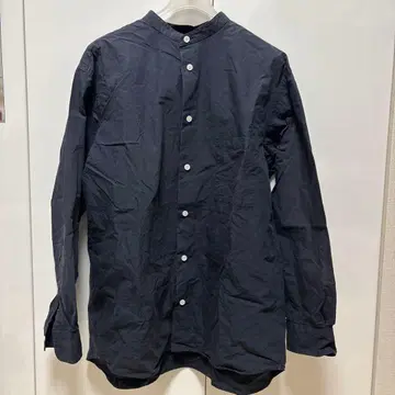 universal products 밴드 카라 셔츠