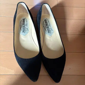 SHINZONE BRAND 스웨이드 블랙 펌프스