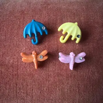 쇼와 레트로 우산 잠자리 핑 4개