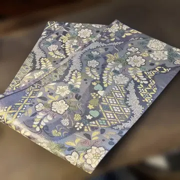 츠지 가 꽃 무늬 후쿠로 오비