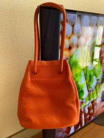 [ HIROFU ] 핸드백 숄더백 크로스바디 2way 오렌지