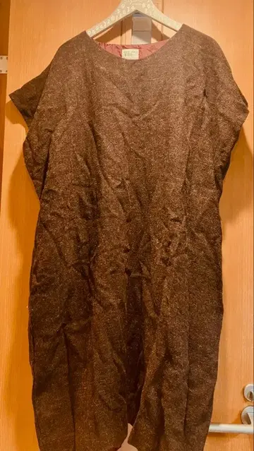 SOU SOU 관두이 원피스 브라운 진홍색