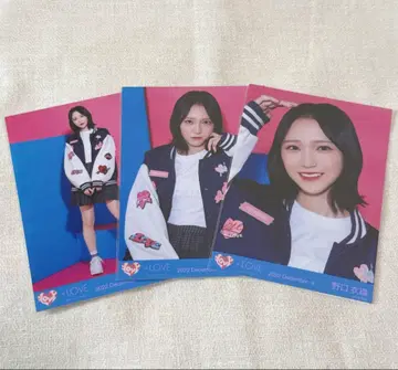 이코러브 노구치 이오리 5주년 바시티 자켓 브로마이드 컴프