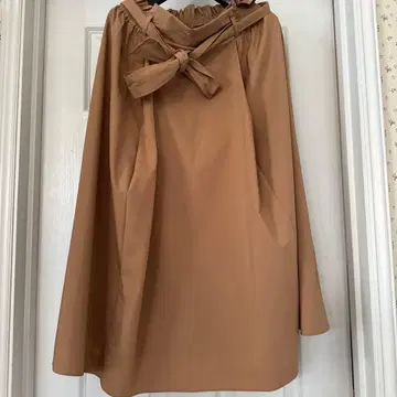 언타이틀 UNTITLED 플레어 스커트 리본 포함