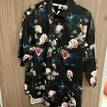 JOHN LAWRENCE SULLIVAN 반팔 셔츠 플라워 프린트