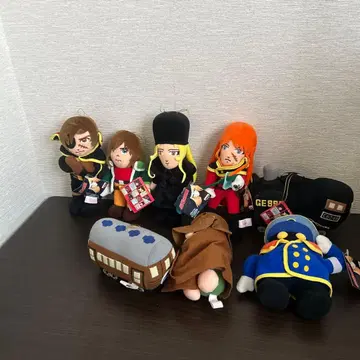 레트로 은하철도 999 봉제 인형 세트 8점