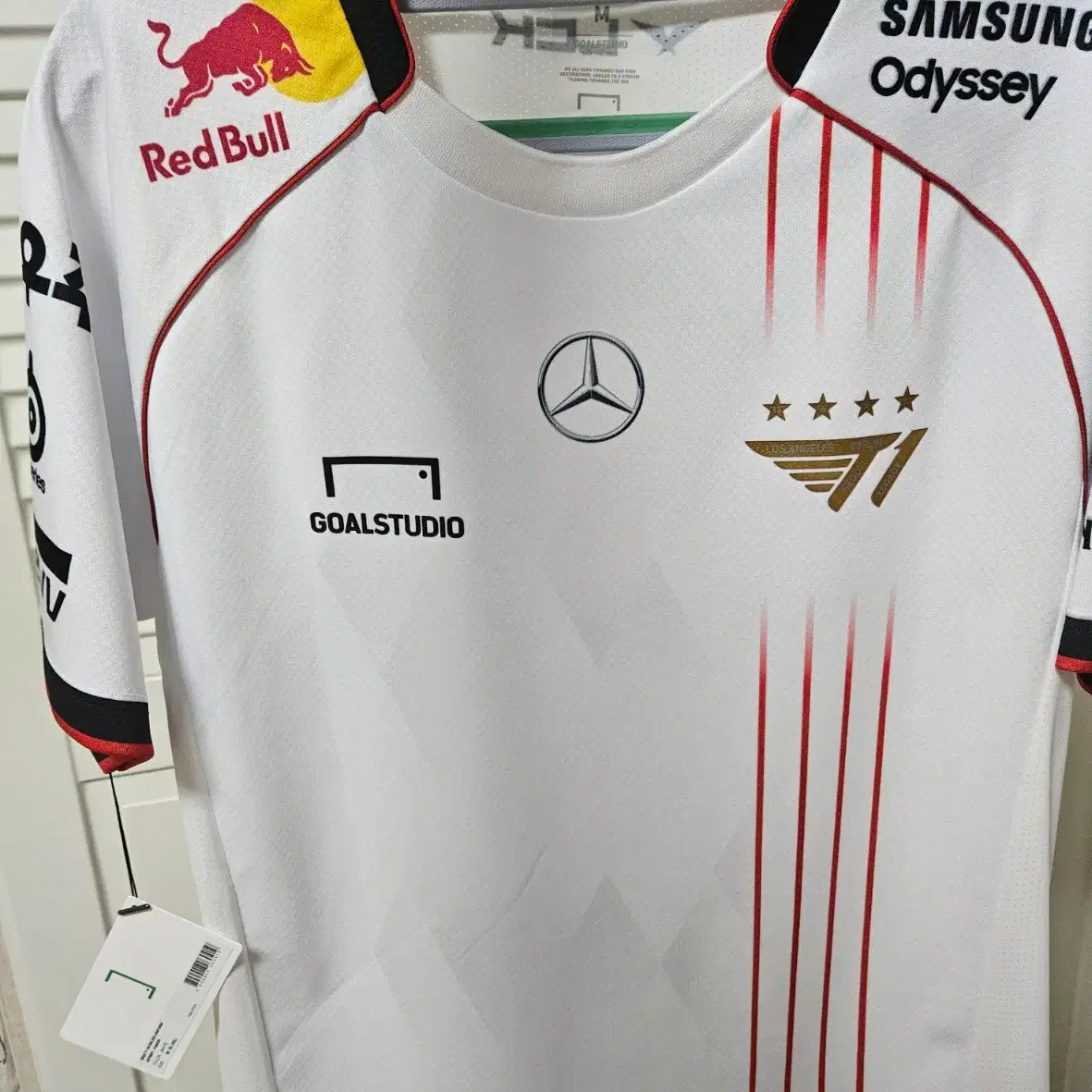 T1 2025 ユニフォーム ホワイトFAKER M Faker T1 2nd 2025 Uniform