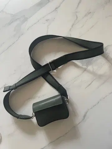 ecco 그린 숄더백