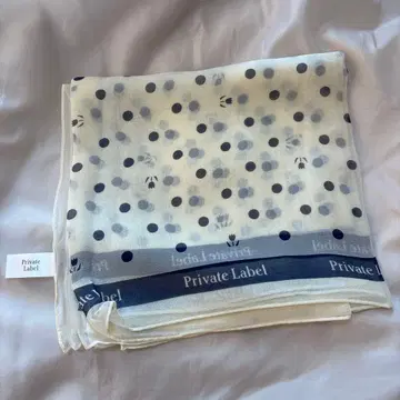 Private Label 물방울 패턴 스카프