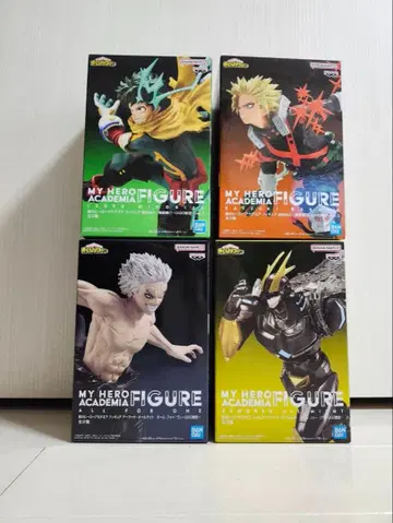 [ 미개봉 새상품 ] GIGO 한정판 히로아카 피규어 4개 세트