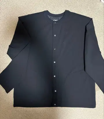 코엔 블랙 버튼 가디건 남성용 M