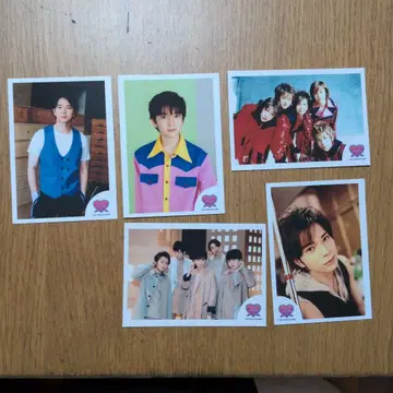 아라시 마츠모토 준 5장 미니 포토 세트