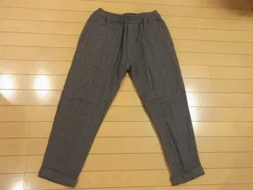 GOLD 골드 글렌체크 울 이지 팬츠 M 동양 엔터프라이즈