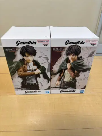 Grandista 진격의 거인 리바이 엘렌 피규어 2체 세트