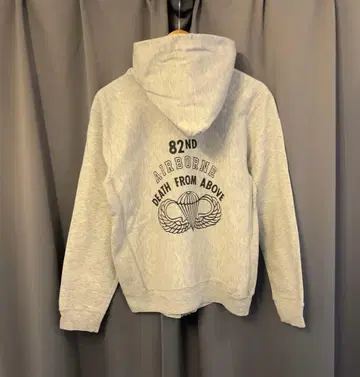 90s 챔피온 USA제 ARMY x AIRBORNE 후드티 진피온