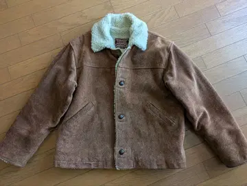 90s 천연 가죽 런치 코트