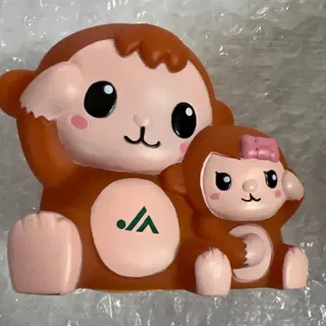 원숭이와 아기 원숭이 저금통