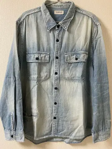 [ 새상품급 ] 론 헤르만 Repair Denim Shirt