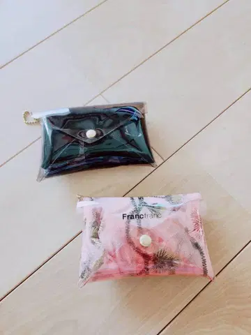 Francfranc 꽃무늬 에코백 2개 세트