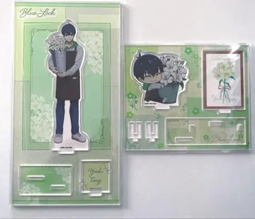 블루 록 플라워 마르쉐 등신 SD 아크릴 스탠드 이사기 요이치