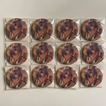 니지산지 Twinkle Gifts 금박 캔뱃지 밀라노 케스트렐 12개