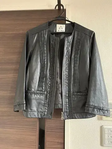 가죽 자켓 블랙 여성용 13호