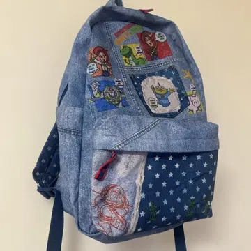 디즈니 리조트 토이 스토리 데님풍 백팩 백팩 디즈니