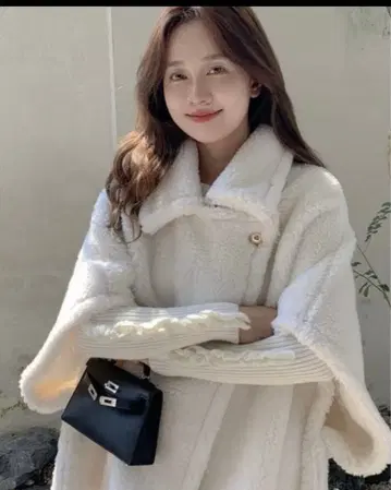 벌스데이 바쉬 판초 코트 보아 코트