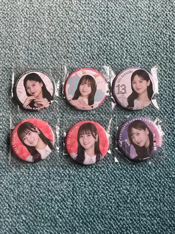 노기자카46 카나카와 사야 캔뱃지 묶음 판매 [ 개별 판매 가능 ]