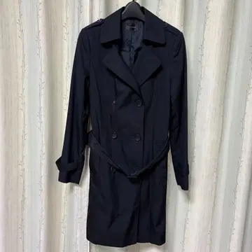 [컨디션 최상] RIRIYANO 리리야노 네이비 트렌치코트 더블 브레스트