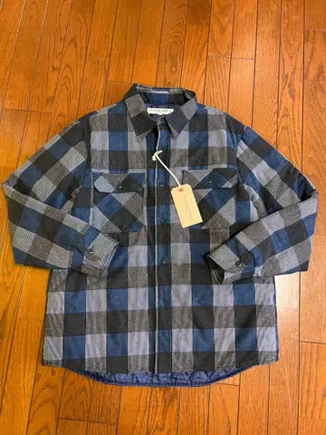 THE GOOD OVERALLS sixhelmets 퀼팅 플란넬 셔츠