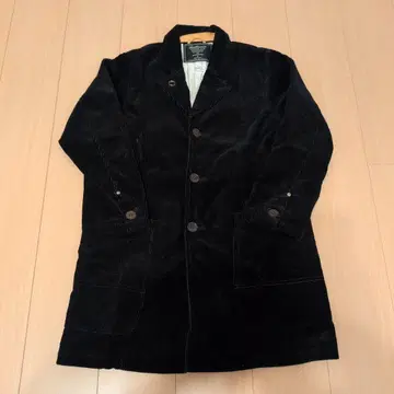 아나크로놈 ANACHRONORM 코듀로이 코트 구제 의류 블랙 블랙