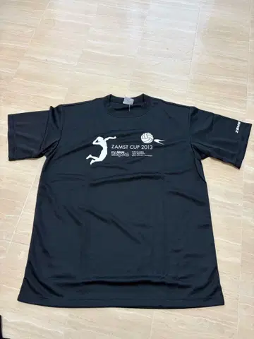 미즈노 ZAMST CUP 2013 티셔츠 XL 블랙