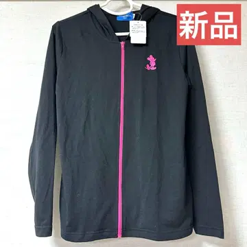 택 포함 미사용 새상품 도쿄 디즈니 리조트 UV컷 후드티 블랙