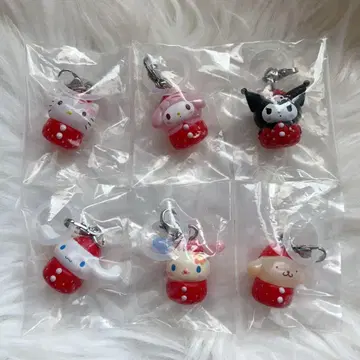 산리오 딸기 메지루시 액세서리 컴플리트 세트