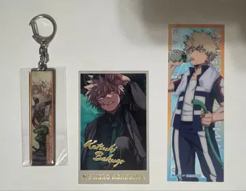 히로아카 바쿠고 원화전 굿즈 등 3점