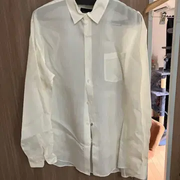 DRESSEDUNDRESSED 화이트 긴팔 셔츠